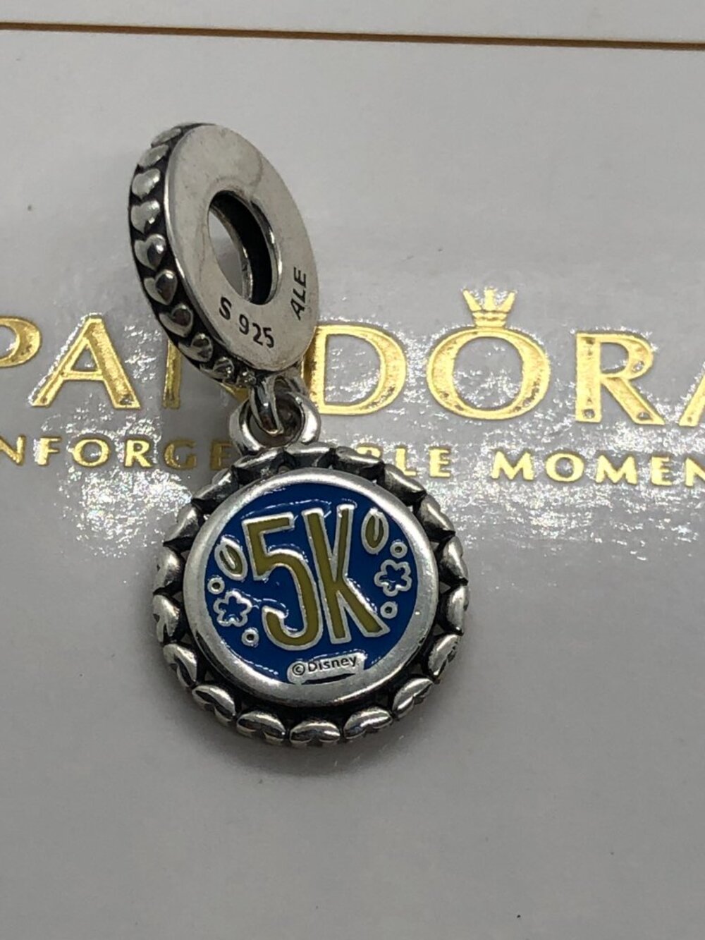 ✨🔥Pandora Disney Princess 5K Half Marathon Charm